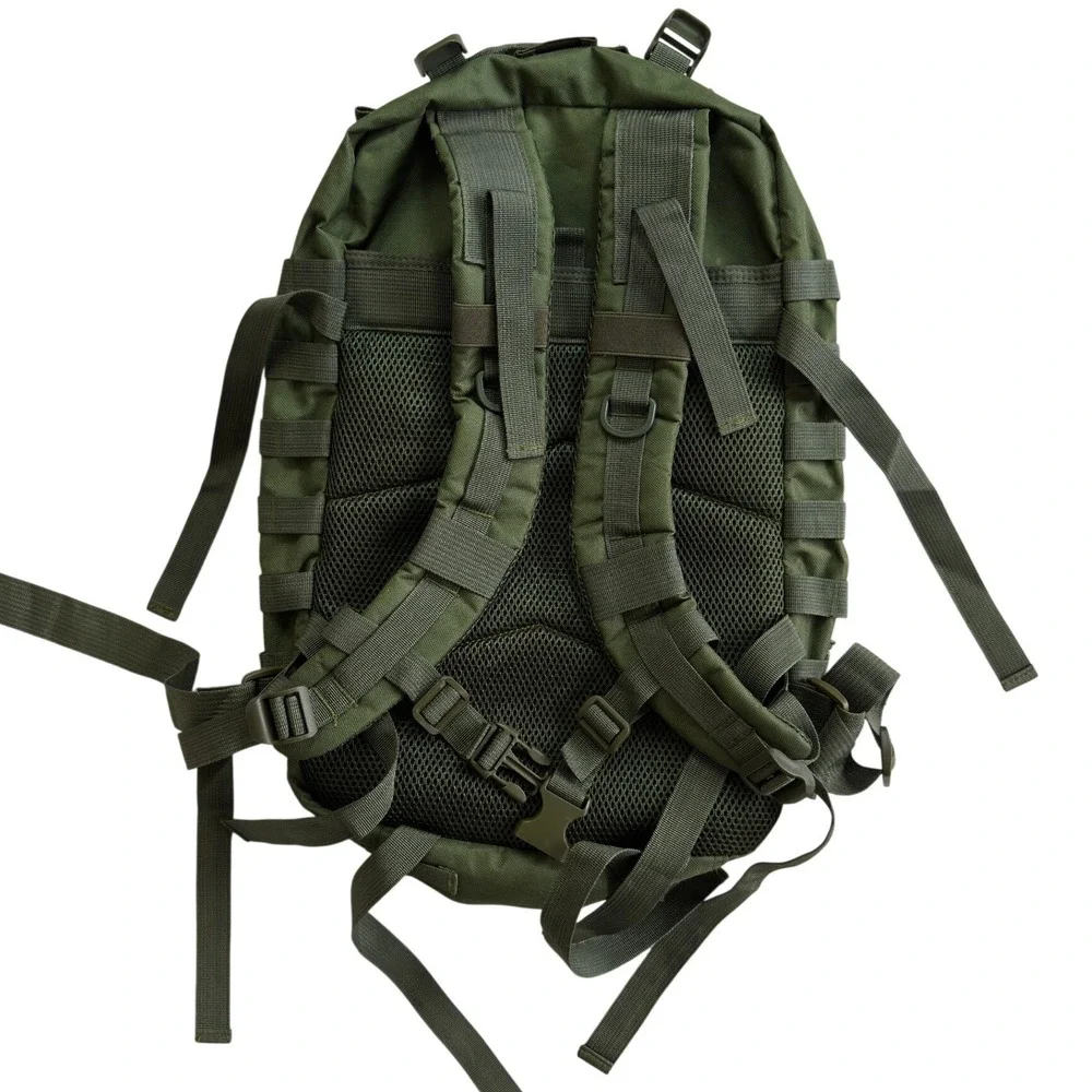 US Army Tactical MOLLE Backpack Olive Drab Green Military Style Rucksack 18in